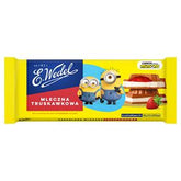 E.WEDEL ERDBEER-MILCHSCHOKOLADE 290 G